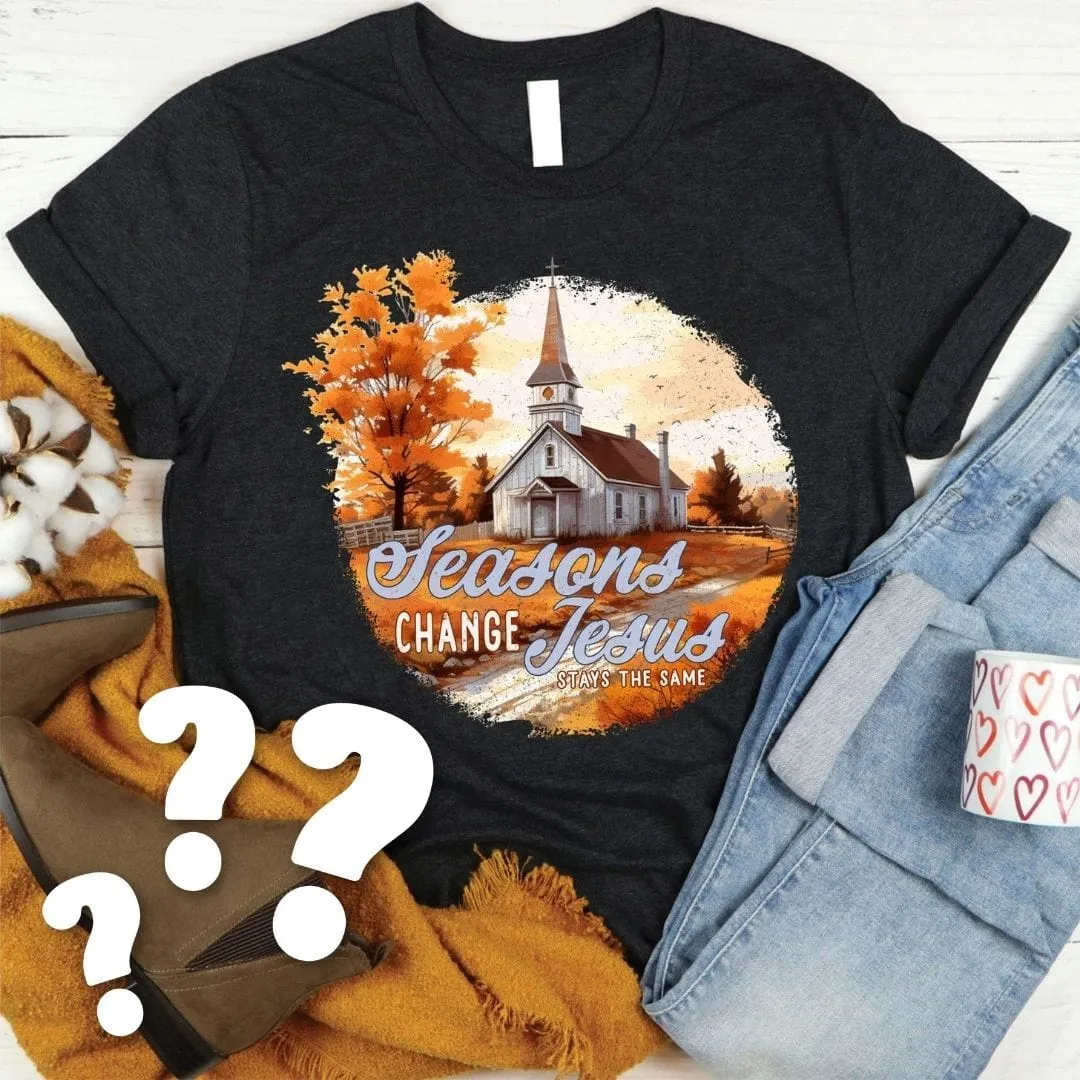 5 Pack Mystery Tees (color and design selected at random) - $27