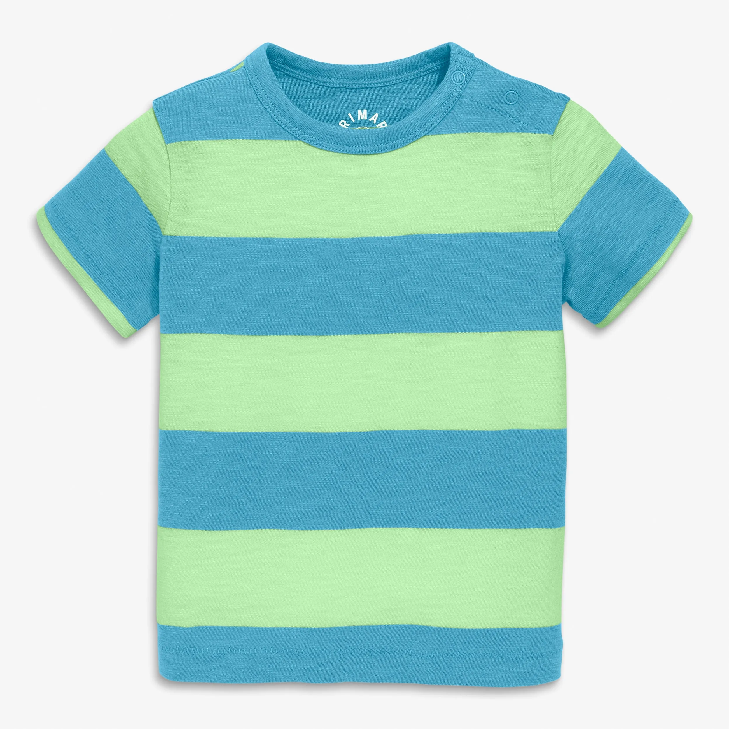 Baby tee in rugby stripe