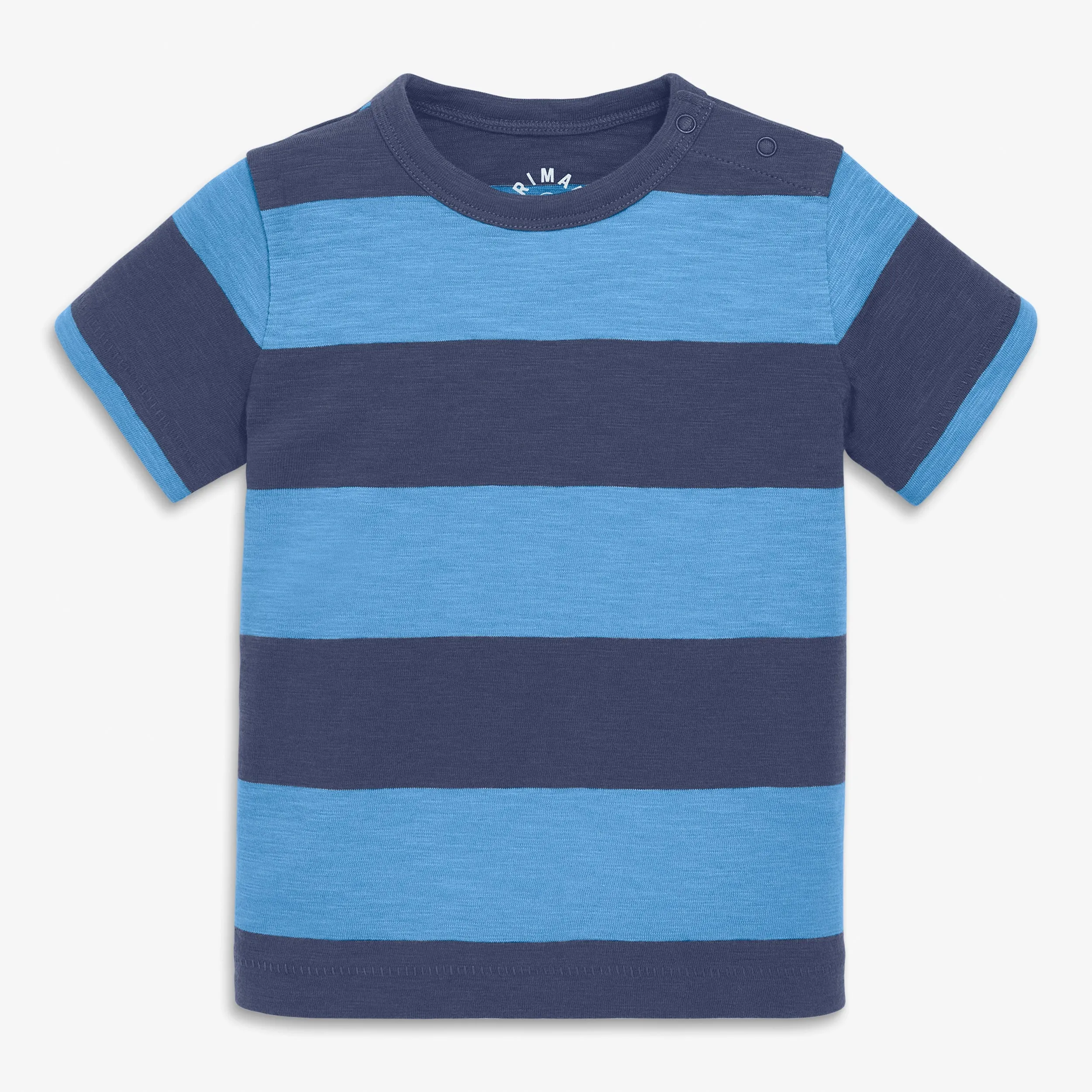 Baby tee in rugby stripe