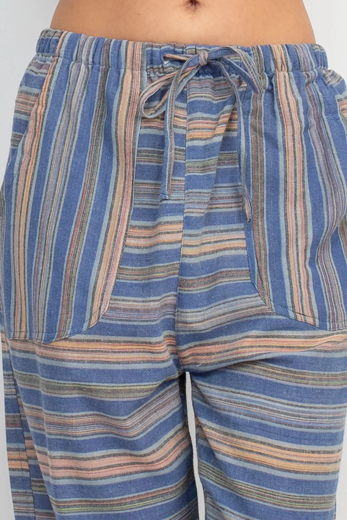 Beachy Boho Stripe Studio Pants