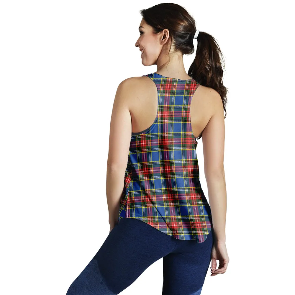 Bethune Tartan Women Racerback Tanks