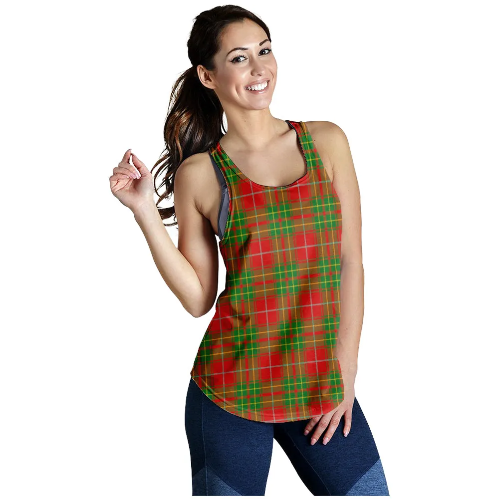 Burnett Tartan Women Racerback Tanks