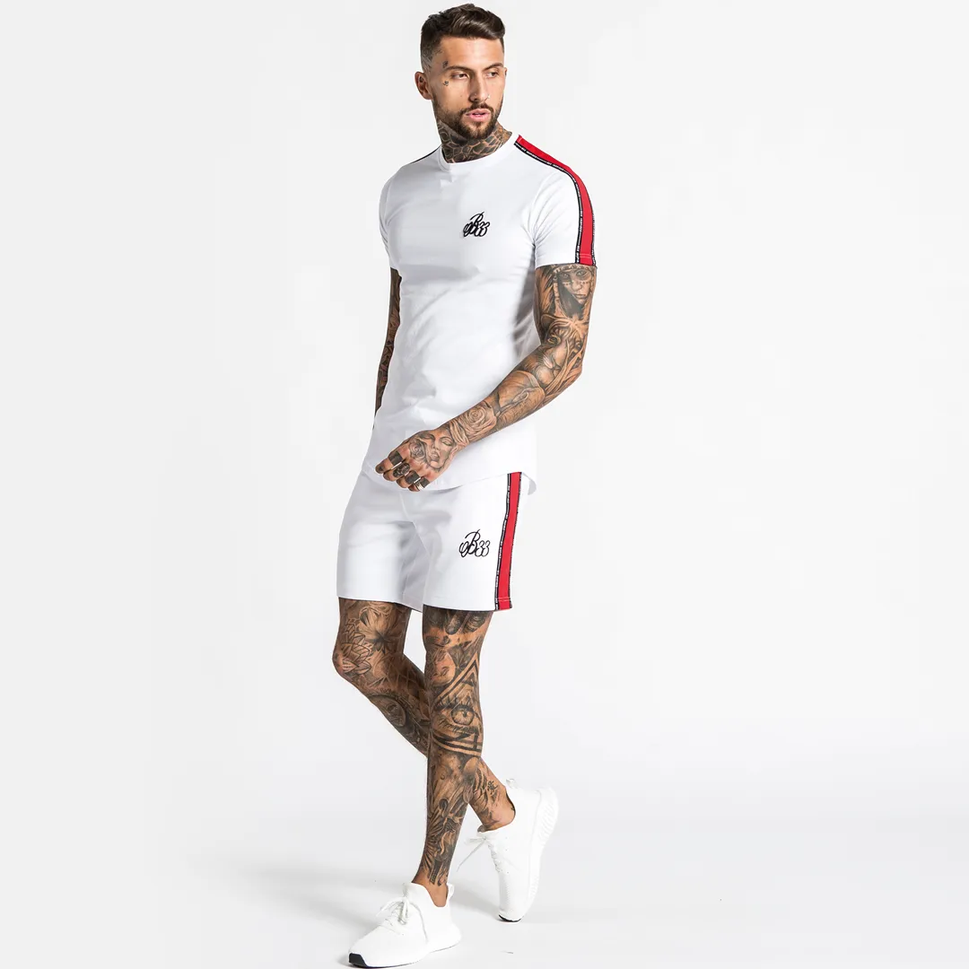 Calder Short - White/Red