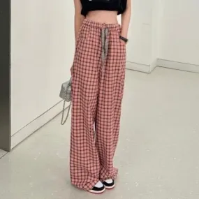 Checked Pants