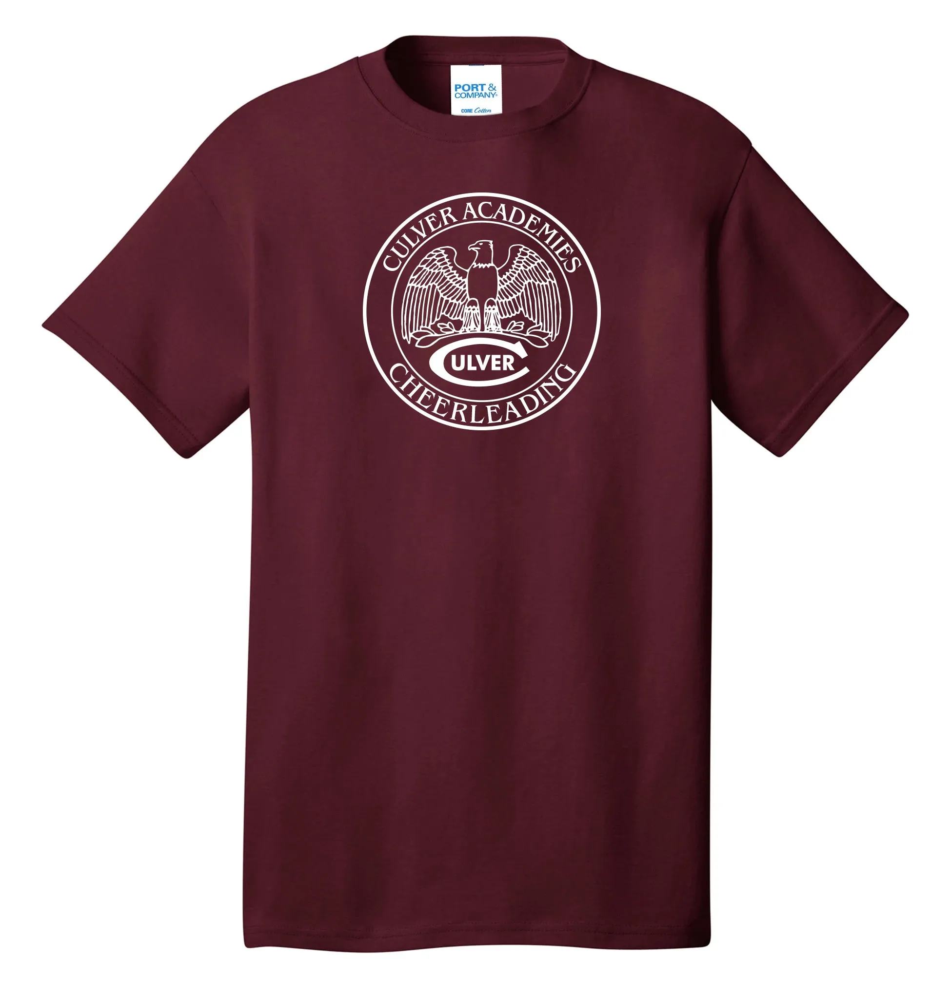 Culver Athletics Tees - Cheerleading - Maroon