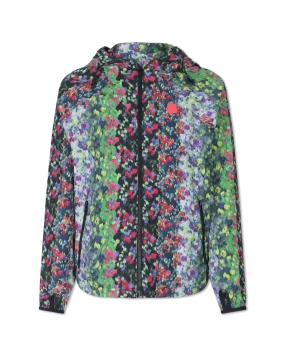 Floral Printed Windbreaker