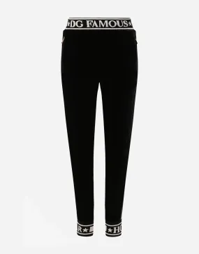 Fluid Velvet Jogging Pants