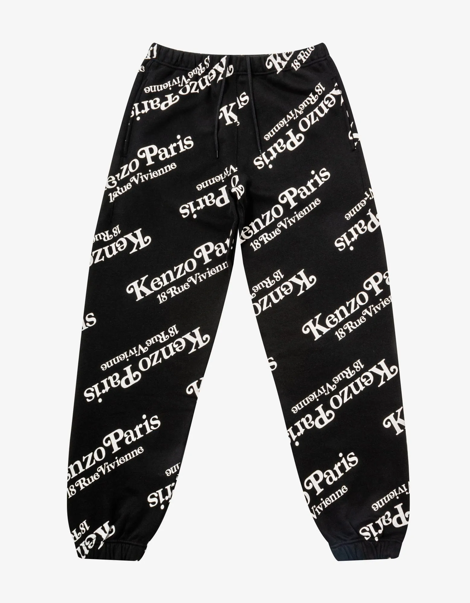 Kenzo by Verdy Black All-Over Logo Jogging Trousers