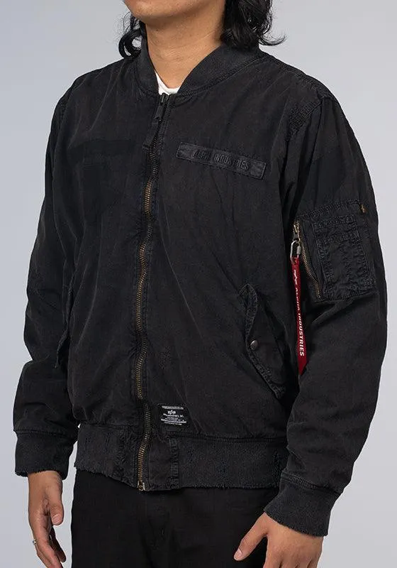 L-2B Rip And Repair Flight Jacket - Black