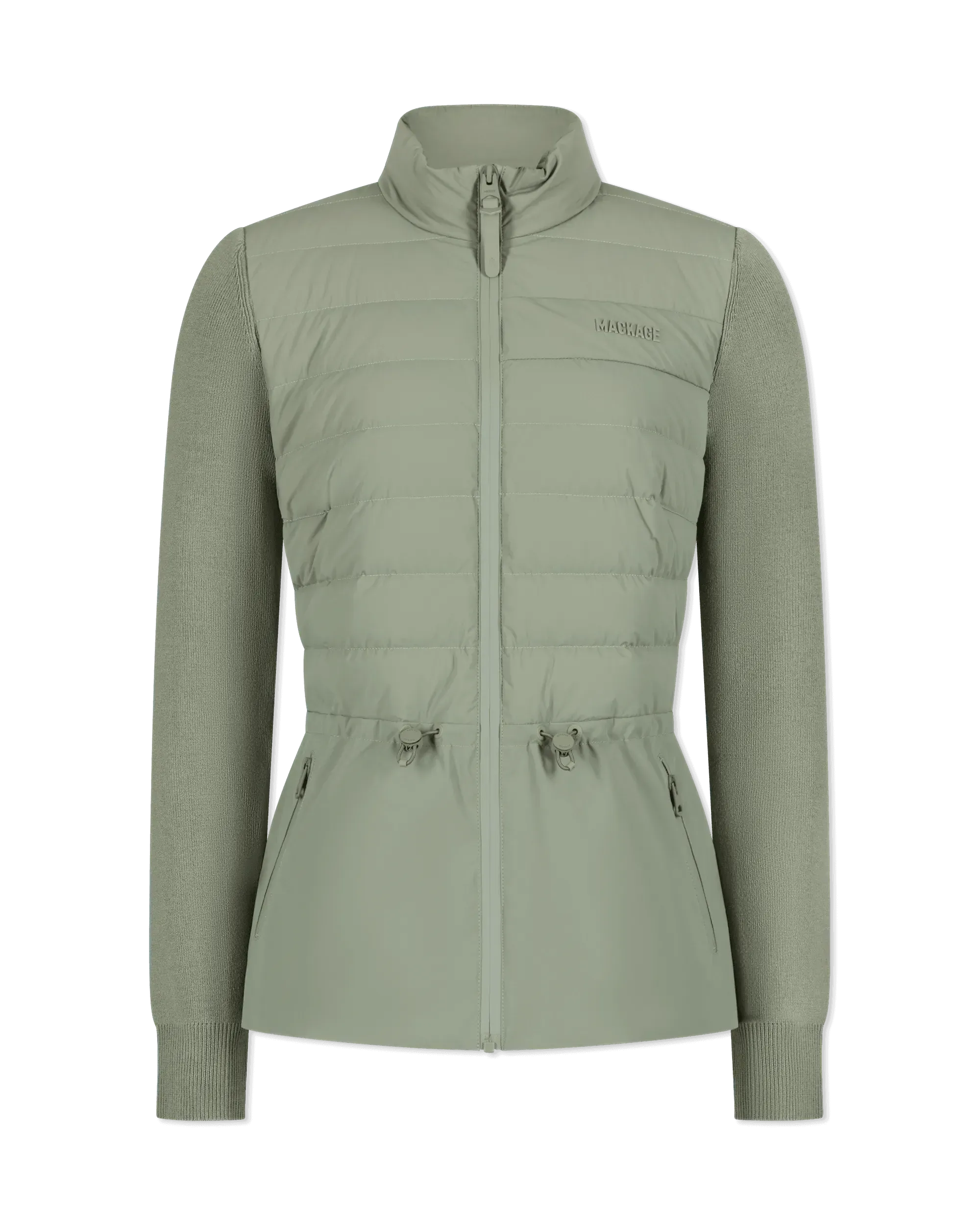 Laika Quilted Down Peplum Jacket