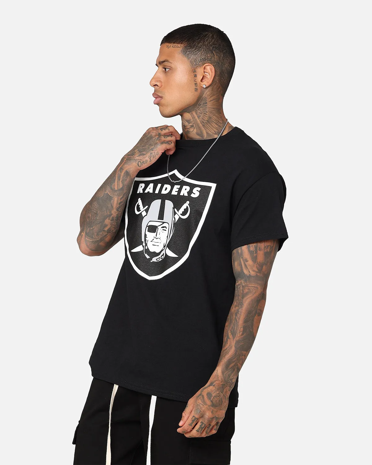 Majestic Athletic Las Vegas Raiders Prism T-Shirt Black