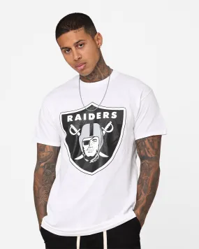 Majestic Athletic Las Vegas Raiders Prism T-Shirt Vintage White