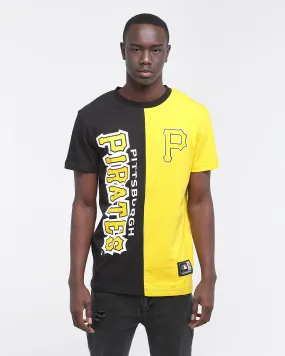 Majestic Athletic Pittsburgh Pirates Split Tee Black/Yellow