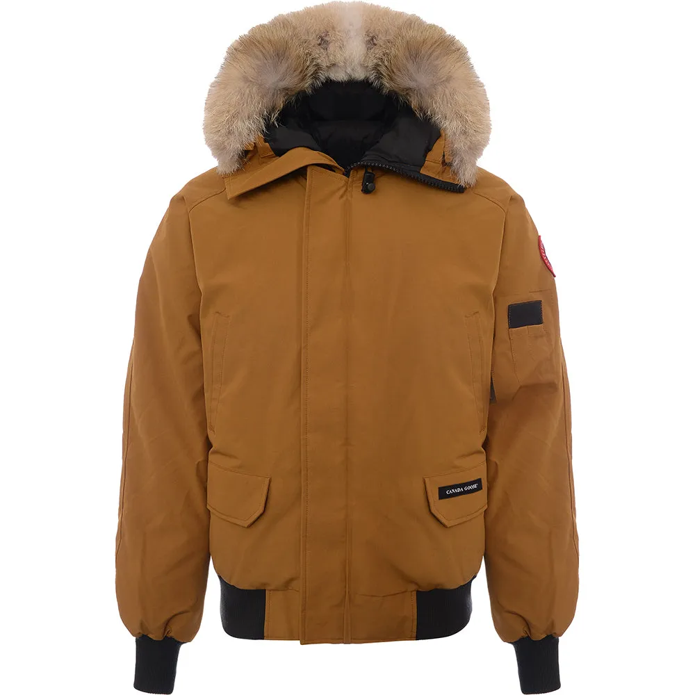 Mens Canada Goose Chilliwack Bomber Jacket in Yellow