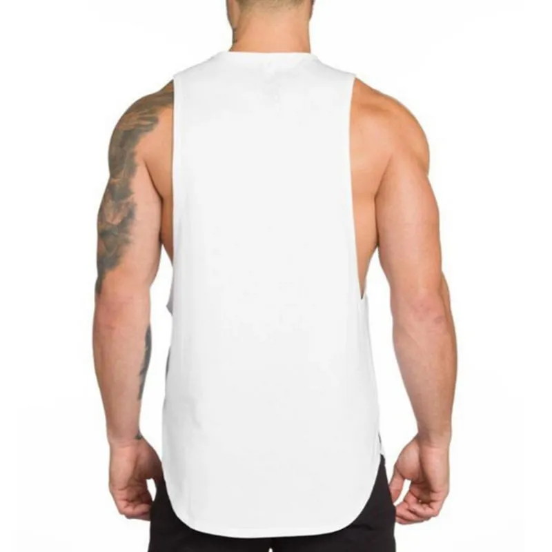 Men's Cotton Solid Colored Tank Top