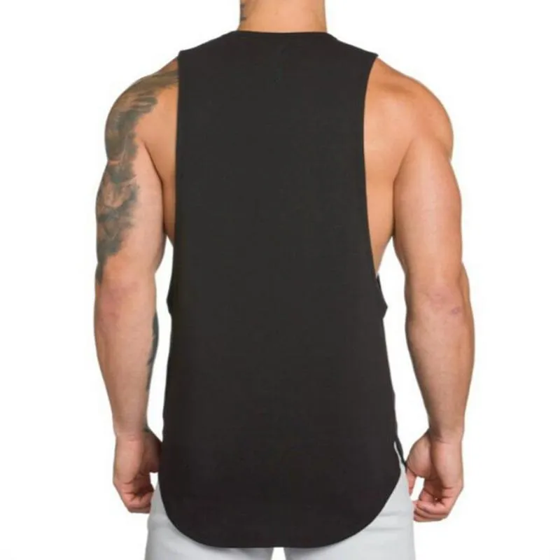 Men's Cotton Solid Colored Tank Top