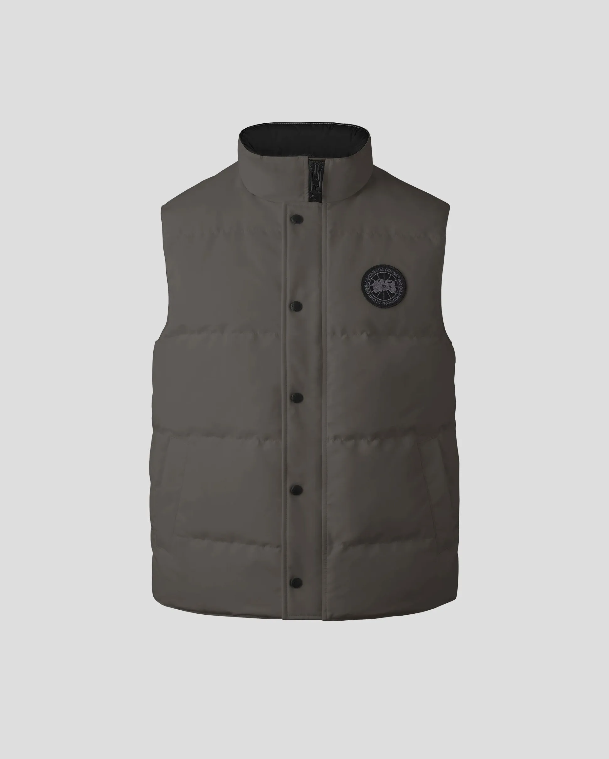 MEN'S GARSON VEST BLACK DISC / COASTAL GREY