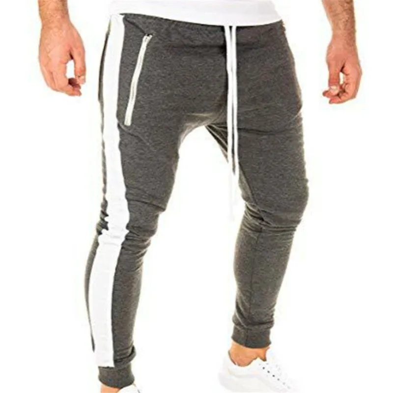 Men's Sport Grey Fitness Running Pants