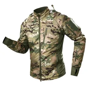 Men's Waterproof Military Tactical Jacket Men Warm Windbreaker Bomber Jacket Camouflage Hooded Coat