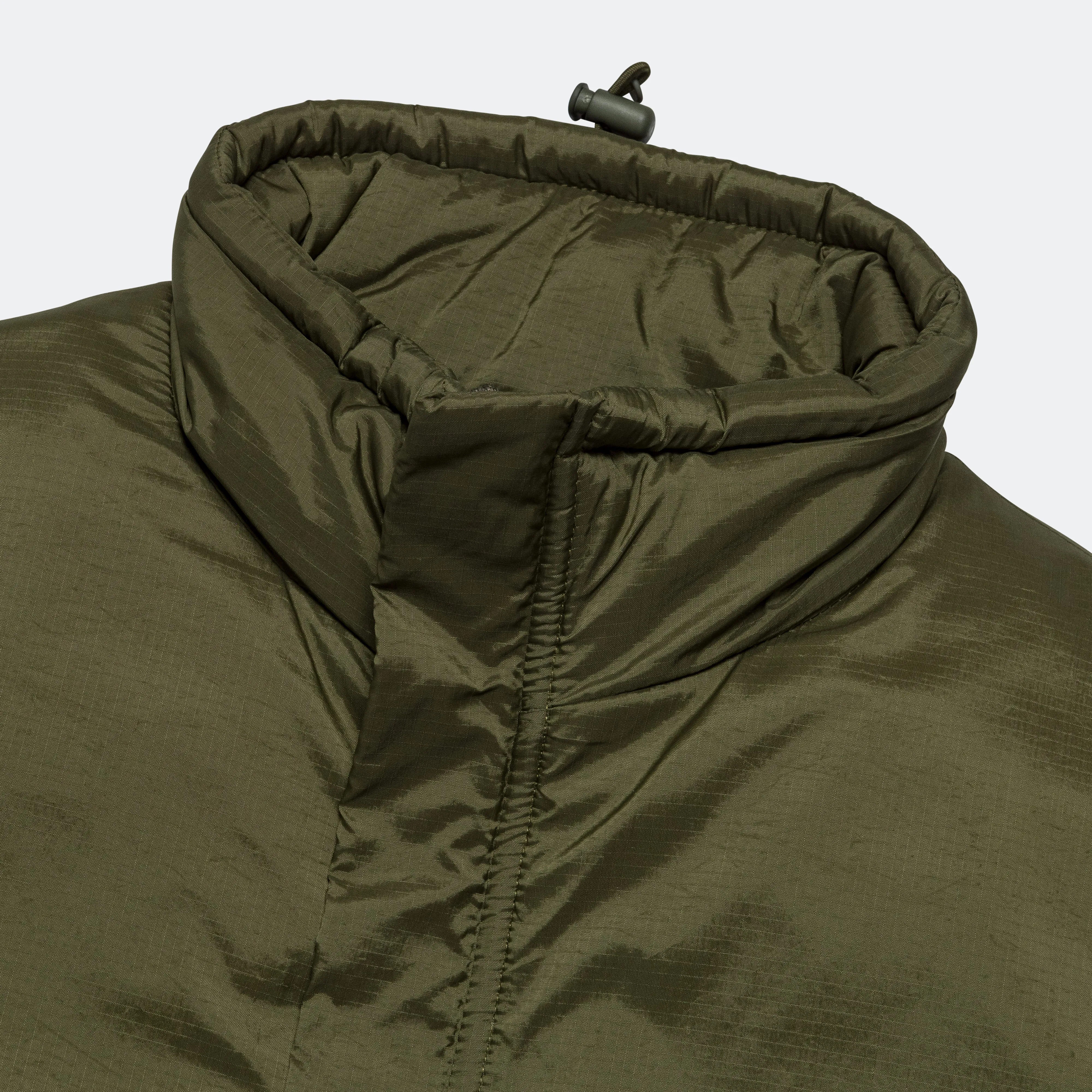 MIL Puff Vest Nylon Rip Stop - Olive