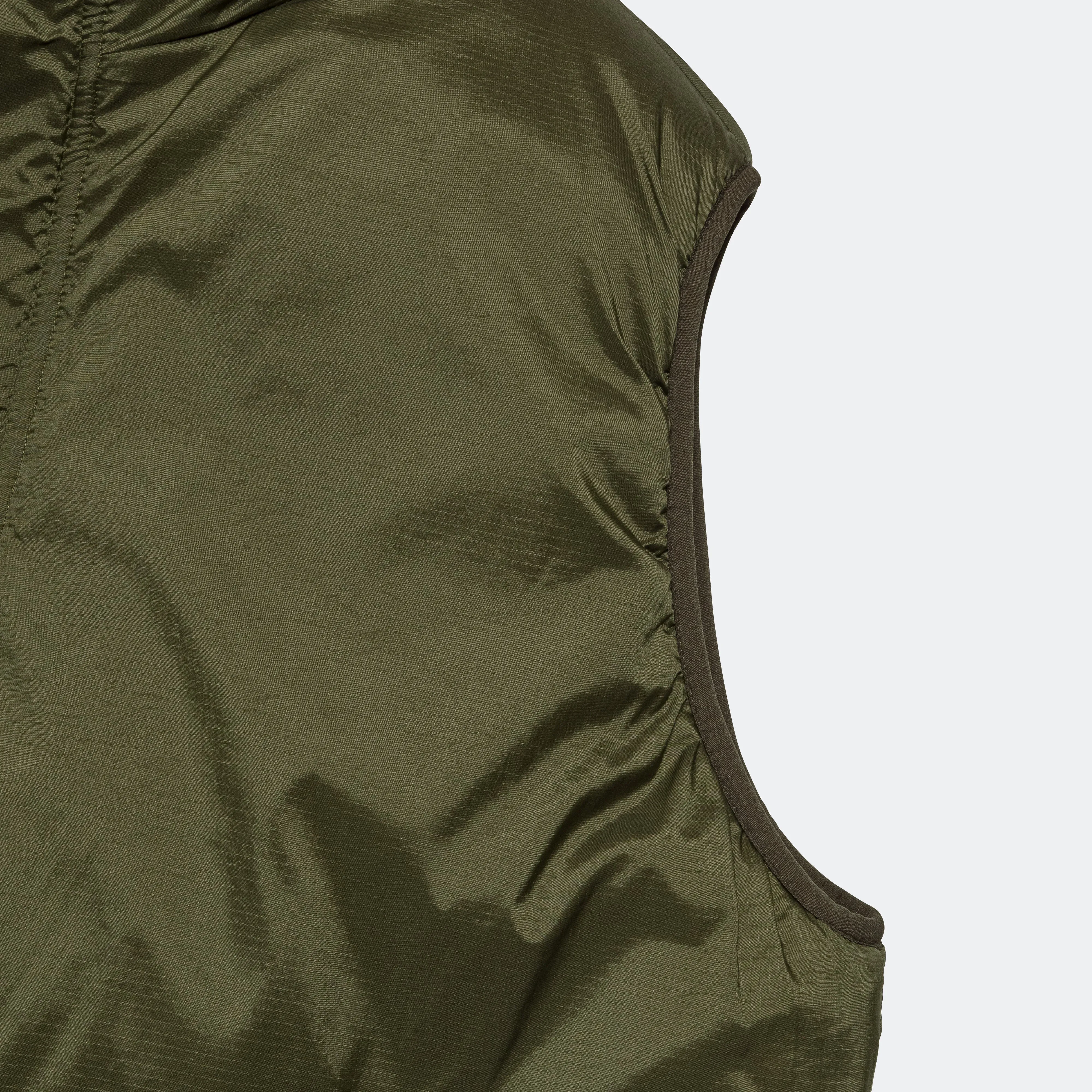 MIL Puff Vest Nylon Rip Stop - Olive