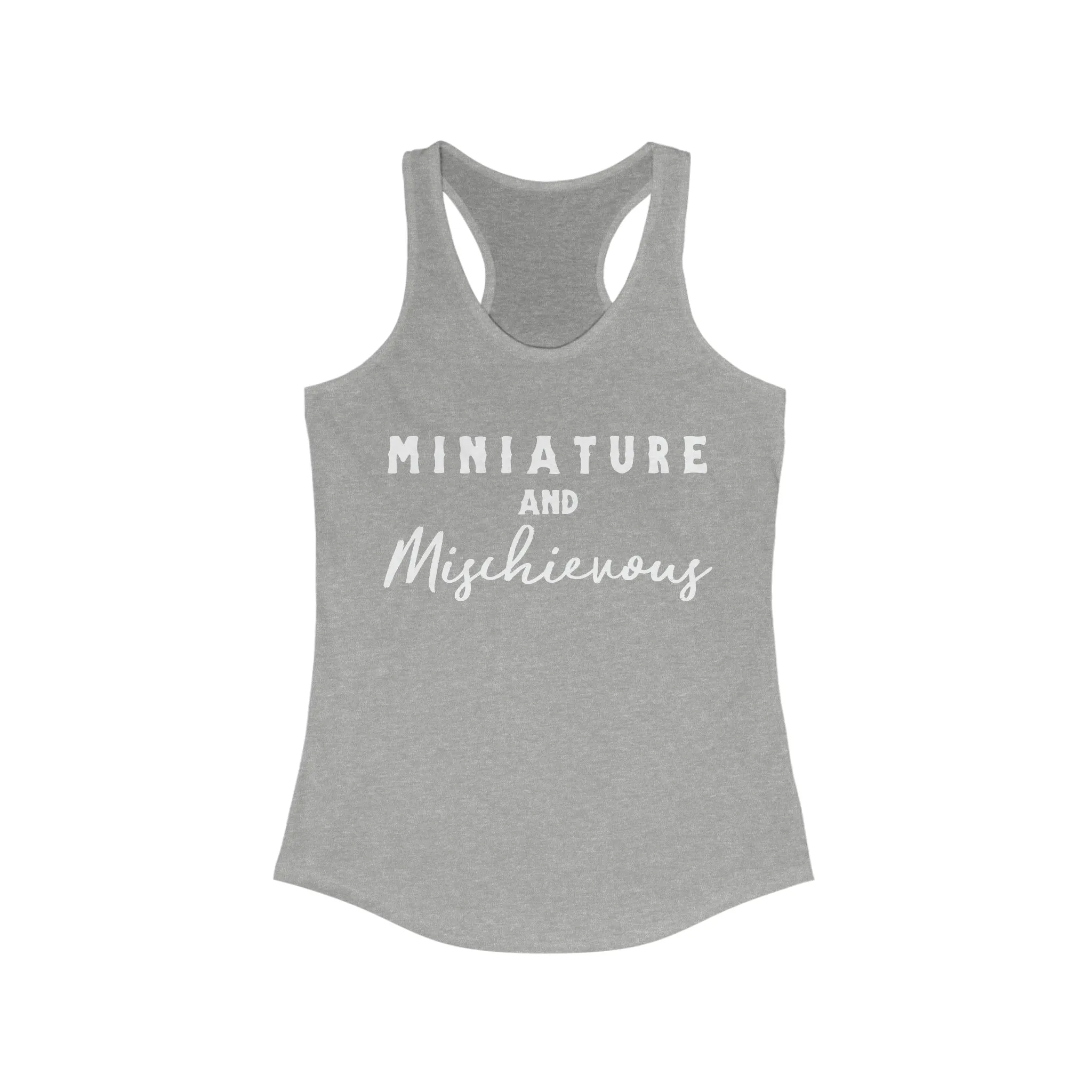 Miniature & Mischievous Racerback Tank