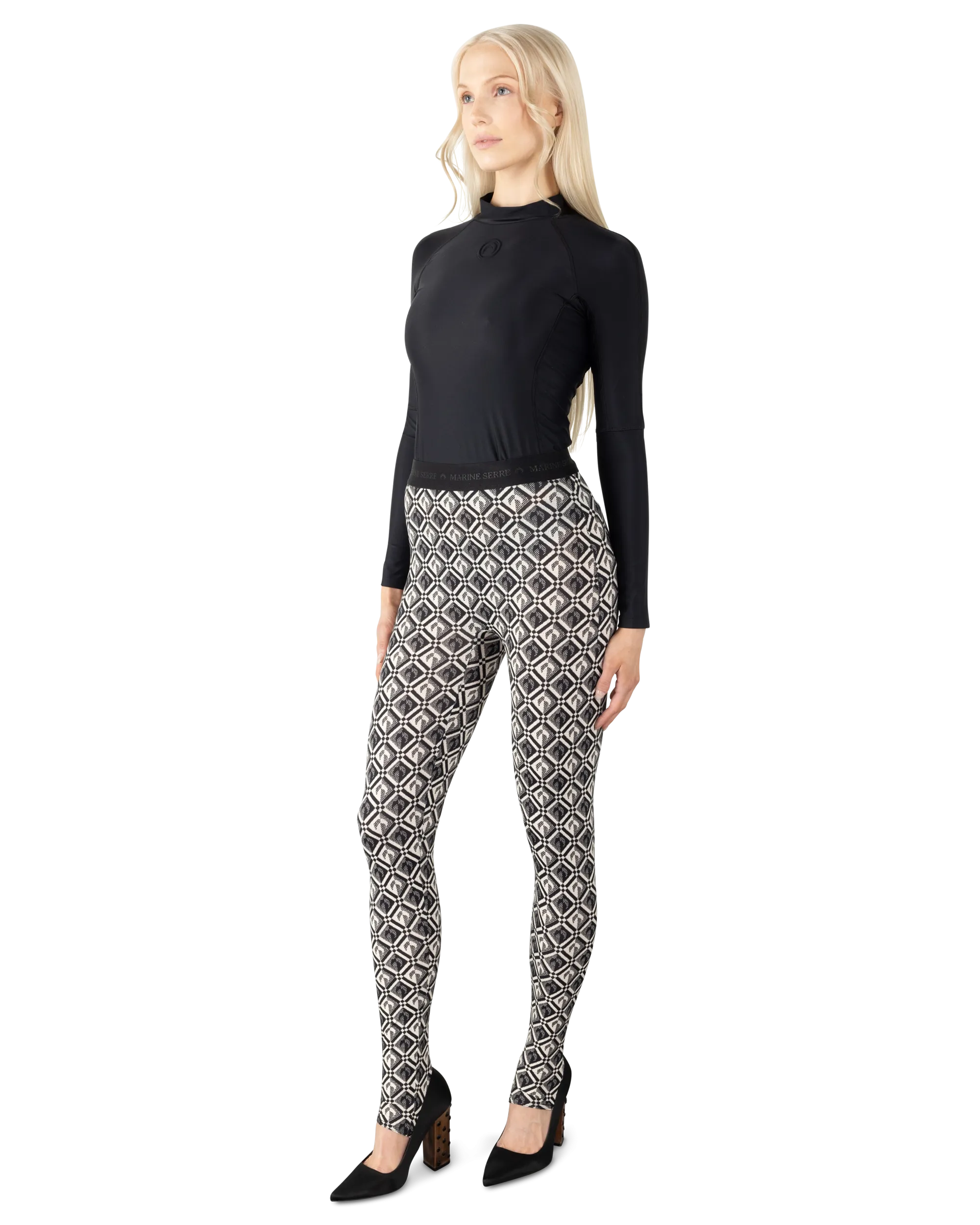 Moon Diamond Fuseaux Leggings