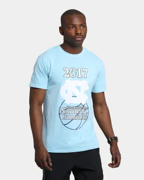 NCAA UNC Basket Ball Poster Short Sleeve T-Shirt Washed Carolina