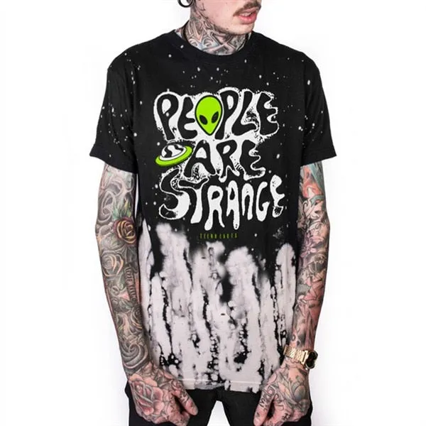 Punk Rock Skull Printed Tees v3