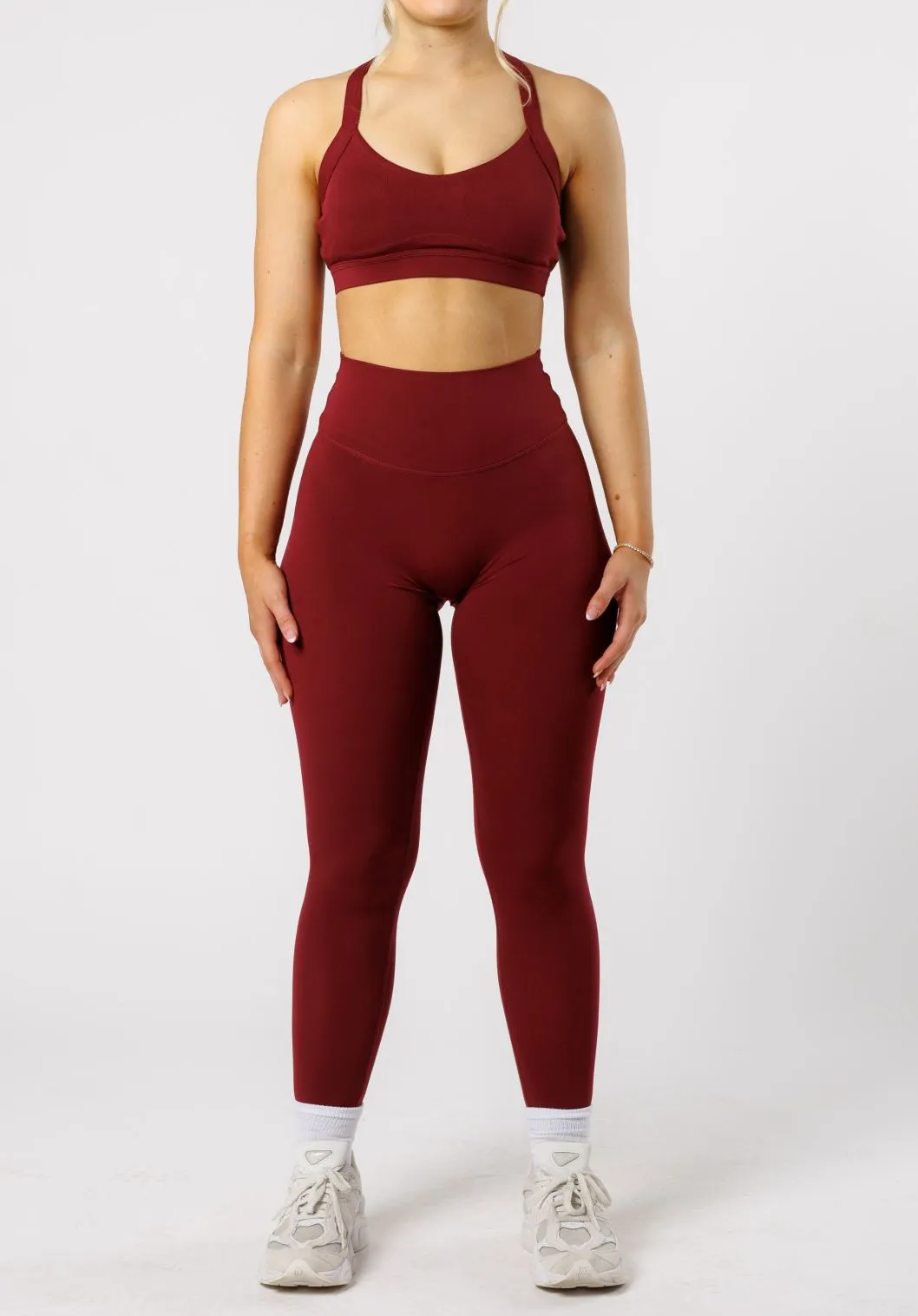 Reluna™ Original Sculptseam® Legging Red Velvet