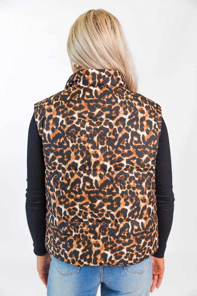 Set Out In Untamed Elegance Puffer Vest FINAL SALE