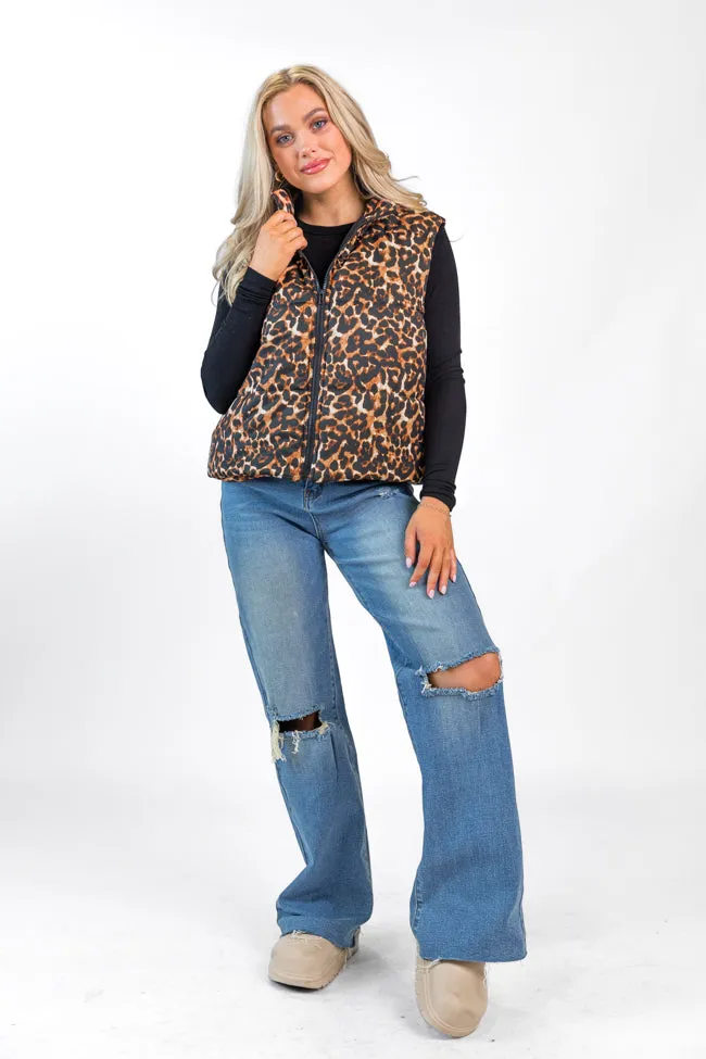 Set Out In Untamed Elegance Puffer Vest FINAL SALE