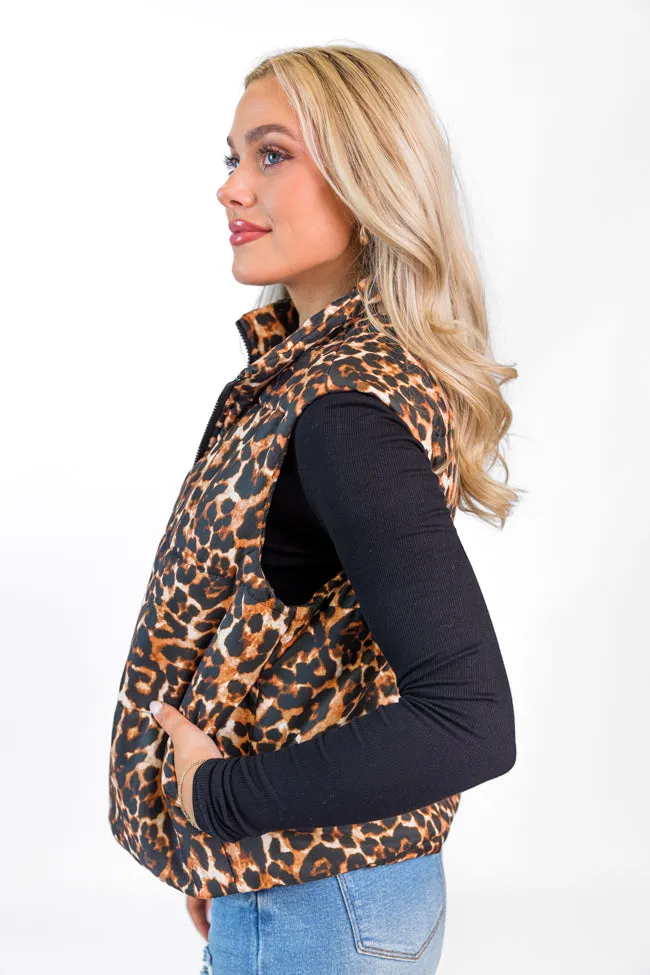 Set Out In Untamed Elegance Puffer Vest FINAL SALE