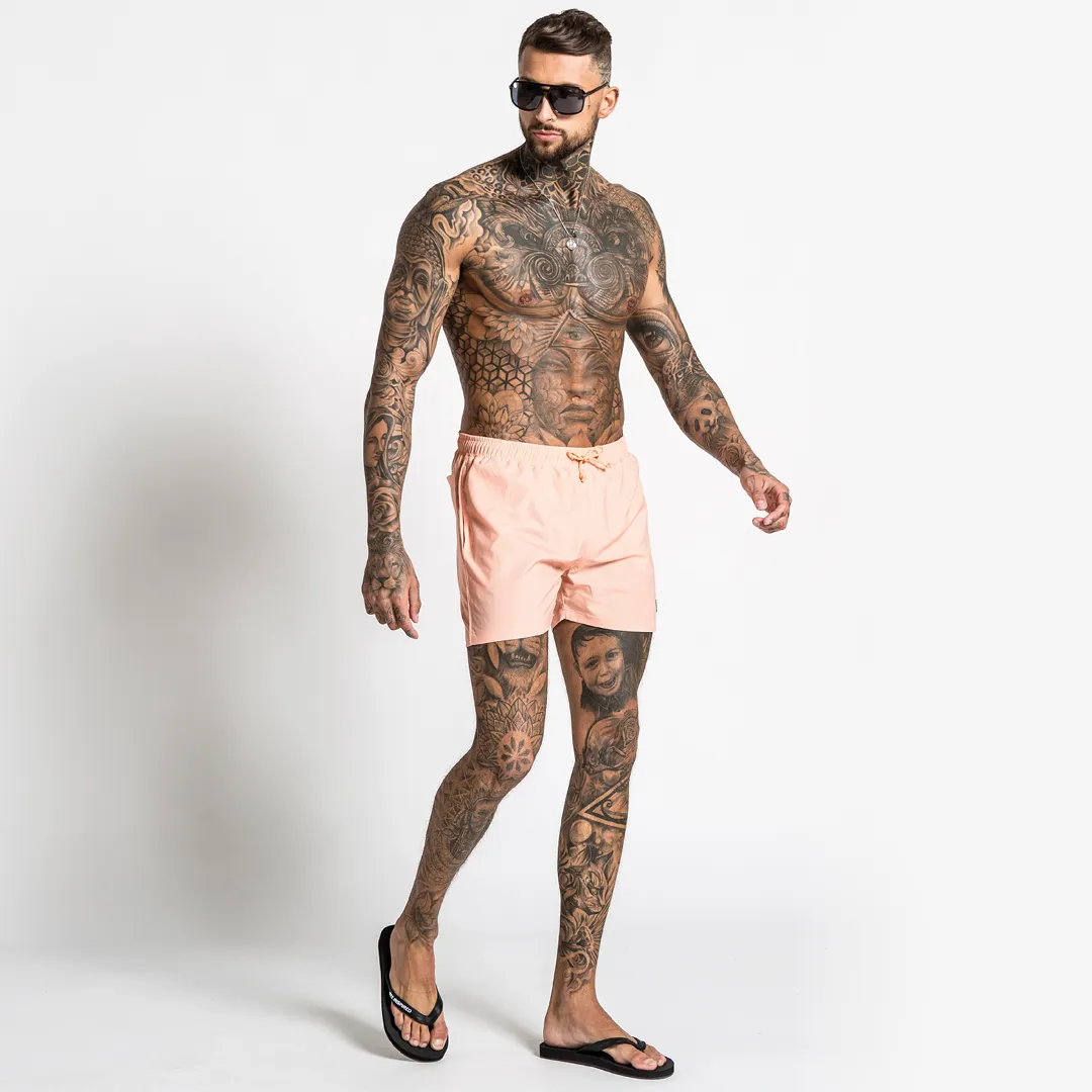 Signature Swim Short - Peach