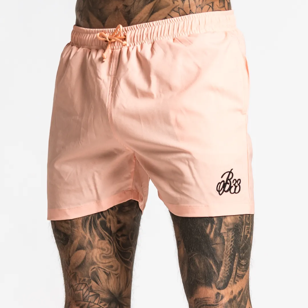 Signature Swim Short - Peach