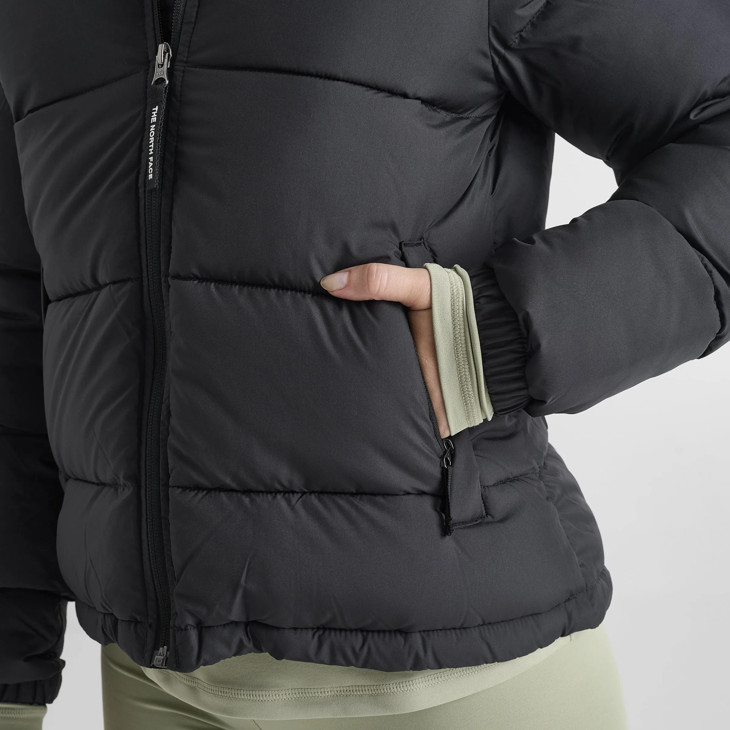 The North Face Women's Dome Puffy Puffer Jacket / Black