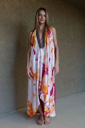 Tie Dye Maxi Dress For Women