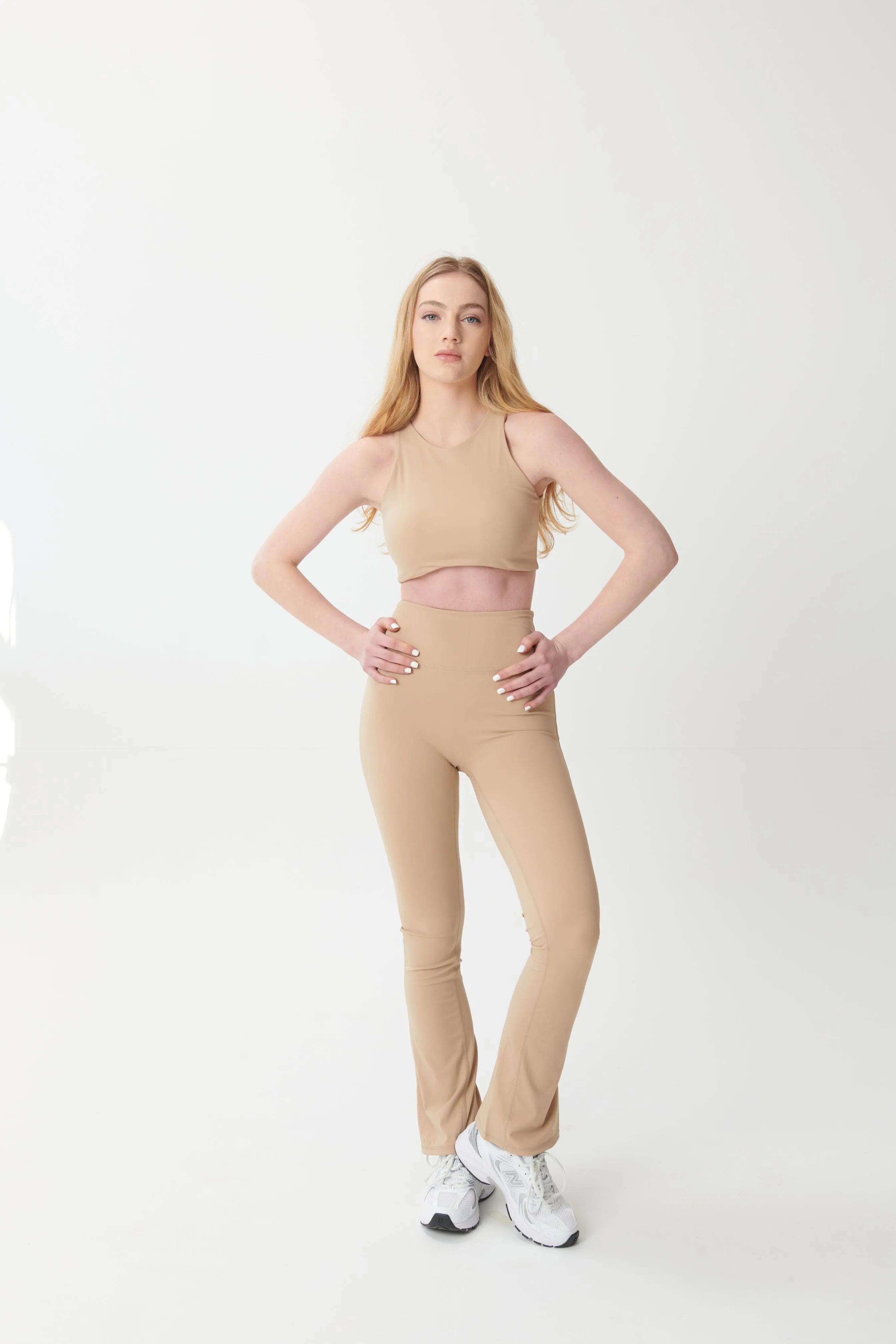 Ultimate Flared Yoga Pants - Sand